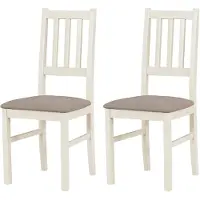 LeafDesign ESSZIMMERSTUHL - Lot de 2 chaises pour chambre à coucher, modèle Bos, couleur cachemire, motif opium, référence 20