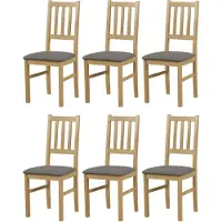 LeafDesign CHAISE DE SALLE À MANGER - Lot de 6 Bos 4 grandson aston 6