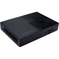 Gigabyte technology Mini-ordinateur de bureau BRIX BNIP-N100, processeur Intel N100 2,9 GHz, 1 emplacement SO-DIMM DDR4, 2 emplacements M.2 SSD, Wi-Fi 6E + Bluetooth 5.2, couleur noire