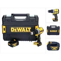 DeWalt DCD 805 NT Perceuse-visseuse à percussion sans fil 18 V 90 Nm Brushless + 1x batterie 4,0 Ah + TSTAK - sans chargeur