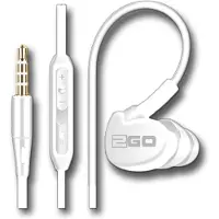 2GO 795574 In-Ear Sport-Headset "Active 1", weiss