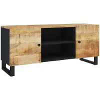 vidaXL Armoire TV 105x33x46 cm bois massif mangue
