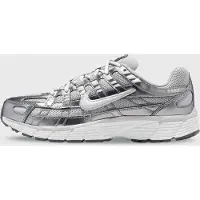 Nike Baskets basses 'P-6000' gris clair / argent / blanc