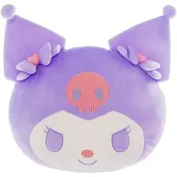 Sakami Merchandise Oreiller 3D Kuromi Sanrio 37 cm - Couverture douillette sous licence officielle