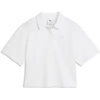 Puma Class Relaxed Polo Short Sleeve Polo Blanc M Femme