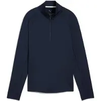 Puma Femmes, Pull-over, W Pure 2.0 1/4 zip, Bleu, (L)