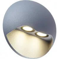 Näve Applique murale d'extérieur LED - aluminium - argent ; 1148859