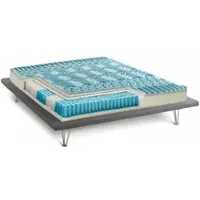 Talamo Italia Adrano - Matelas Simple, 190x80x27h cm Blanc, Déhoussable Italy