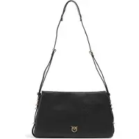 Pinko sac à épaule bandoulière Triplet Black - Antique Gold noir