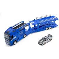 Bburago 1:43 STR FIRE Multicar Carrier - Volvo FH16 w/Porsche 911 GT2 RS