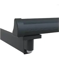 vidaXL Store Anthracite 3 x 2,5 m Métal
