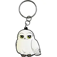 Abystyle Unisexe, Porte-clés, Harry Potter: Hedwig, Blanc
