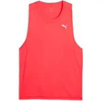 Puma T-Shirt fonctionnel rouge feu / blanc