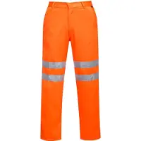 Portwest Pantalon haute visibilité Polycoton Orange L