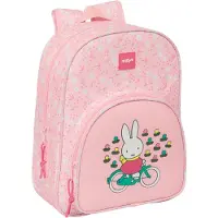 Safta Miffy Flowers 10l 32x43x14 Cm Backpack Rose Enfants