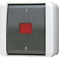 JUNG 803 KOW Interrupteur électrique 3P noir (803KOW)