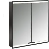 Emco prime 2 Armoire de toilette avec éclairage, 600 mm, 2 portes, modèle encastré, 949713533