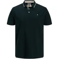 Jack & Jones Essential Paulos Plus Size Short Sleeve Polo Vert 3XL / Regular Homme