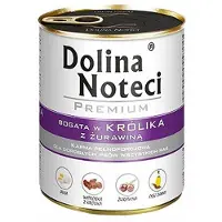 Dolina Noteci Mix de saveurs Premium Riche en lapin avec canneberges et boeuf 24x800g