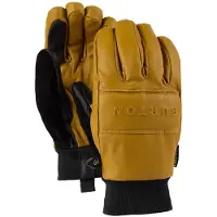 Burton Treeline Leather Gloves Jaune XL Homme