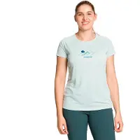Trangoworld Mudgee Short Sleeve T-shirt Bleu M Femme