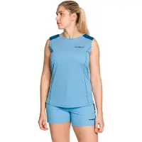 Trangoworld Rainier Sleeveless T-shirt Bleu M Femme
