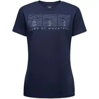 La Sportiva Made Of Mountain Short Sleeve T-shirt Bleu S Femme