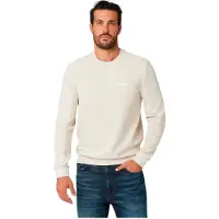 GUESS Tech Stretch Cn Sweatshirt Beige 2XL Homme