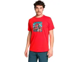 Trangoworld Warnick Short Sleeve T-shirt Rouge XL Homme