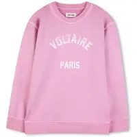 Zadig & Voltaire Sweat-shirt enfant X60540 filles - Rose - 8 ans