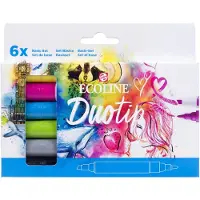 Talens ECOLINE DUOTIP - Set de crayons de couleur (6x)
