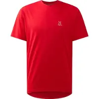 Haglöfs Ridge Short Sleeve T-shirt Rouge L Homme