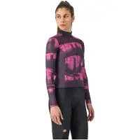 Castelli Blur Thermal Long Sleeve Jersey Violet S Femme