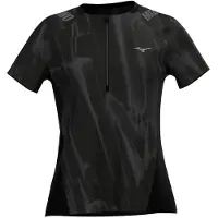 Mizuno Trail Graphic Short Sleeve T-shirt Noir XS Femme
