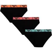 Emporio Armani Em000258_af20668 Slips 3 Units Noir L Homme
