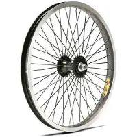 Gurpil Zac 30 48t Bmx 20´´ Front Wheel Noir 9 x 100 mm