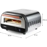 Domo DO9289PZ 'Pizza Genius' Four à pizza