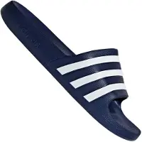 Adidas - Sandales de bain pour homme « Adilette Aqua » PP1235 (42 EU) (bleu/blanc)