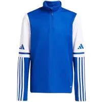 Adidas - Sweat-shirt « Squadra 25 » à fermeture éclair courte pour enfants - Entraînement PP6027 (116) (bleu)
