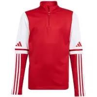 Adidas - Sweat-shirt « Squadra 25 » à fermeture éclair courte pour enfants - Entraînement PP6027 (164) (Rouge)