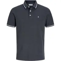 Jack & Jones Paulos Plus Size Short Sleeve Polo Bleu 2XL Homme