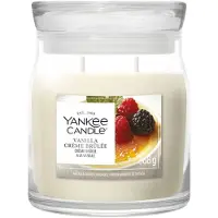 Yankee candle Bougie Vanille Crème Brûlée Signature - 368g