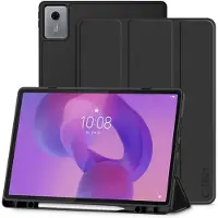 Tech-Protect SC PEN LENOVO IDEA TAB PLUS 12.1 TB-361 SCHWARZ (Lenovo Idea Tab), Étui pour tablette, Noir