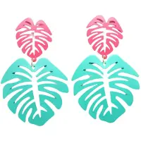 Avant Garde Boucles d'oreilles 'Frejata' vert