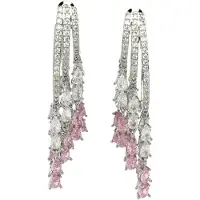 Avant Garde Boucles d'oreilles 'Quintana' argent
