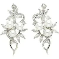 Avant Garde Boucles d'oreilles 'Adela' argent