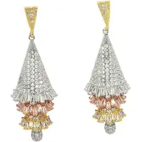 Avant Garde Boucles d'oreilles 'Sofiama' mélange de couleurs