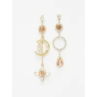 Avant Garde Boucles d'oreilles 'Ceciliama' or