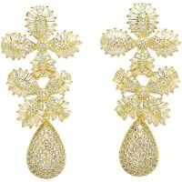 Avant Garde Boucles d'oreilles 'Terezasa' or