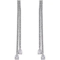 Avant Garde Boucles d'oreilles 'Claudiara' argent